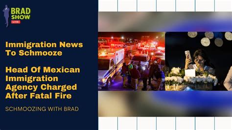 Head of Mexican immigration agency charged after fatal fire